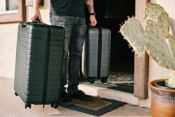 Man carrying luggage