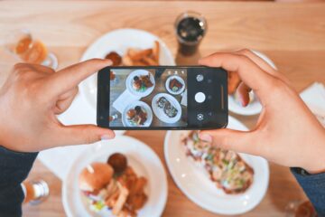 Photographing food