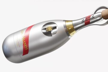 GH Mumm space champagne